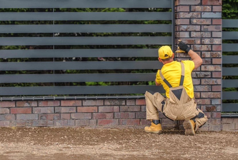 Professional fence installation